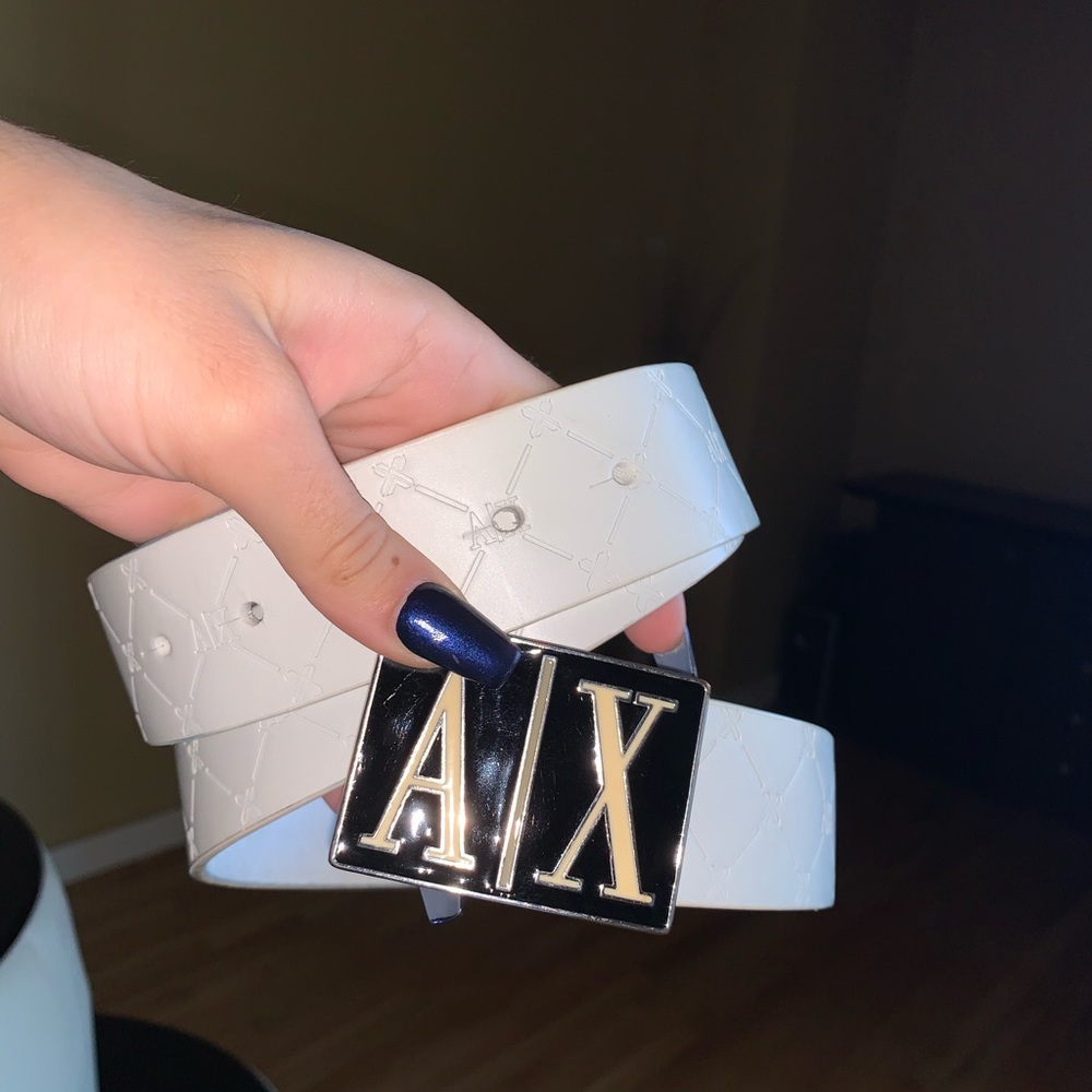 Armani exchange belt